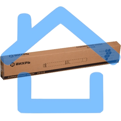 Скважинный насос Вихрь СН-115 (d.75 mm, кабель 65м) 68/3/28-1