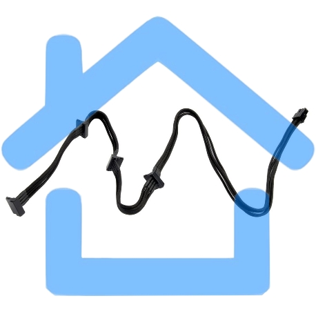 Кабель SATA для блока питания Silverstone SST-ST1000-PT -3