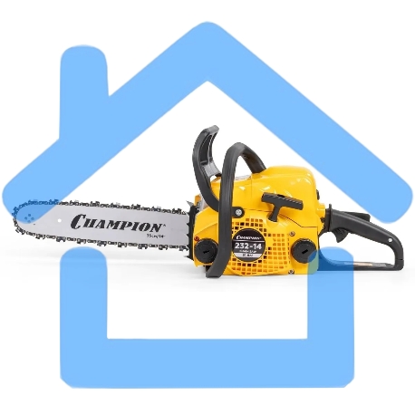 Бензопила Champion A232-14 1500Вт 2л.с. дл.шины:14