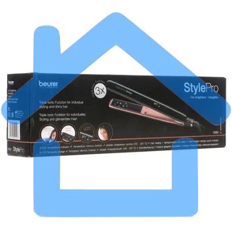 Выпрямитель Beurer HS80 45Вт черный (макс.темп.:220С)-1