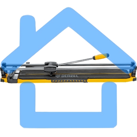 Плиткорез 800х14мм, цельнометал. напр., каретка на подш., стальная станина, рукоятка-пенал Denzel-12