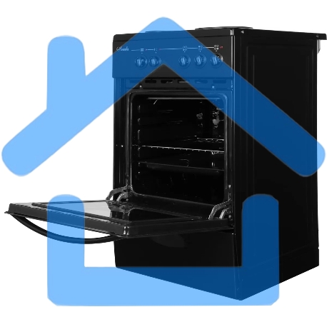 Плита электрическая Лысьва ЭП 301 МС черный, конфорок 3 электрических, духовка 57 л, 50 см x 85 см x 60 см (без крышки)-10