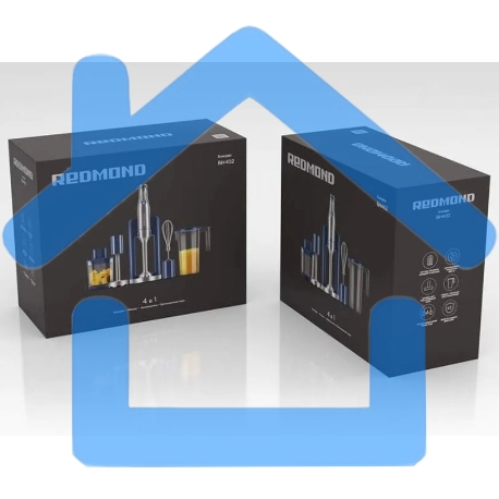 Блендер погружной Redmond BH402 1800Вт, синий-1