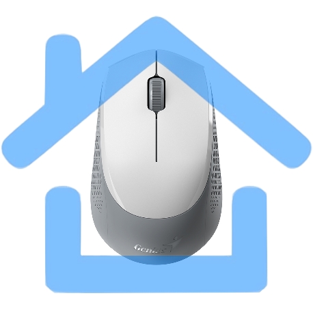 Мышь беспроводная Genius NX-8000S BT белый, 1200 dpi, радиоканал, Bluetooth, USB, кнопки - 3