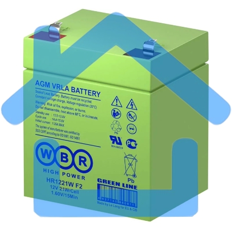 Батарея WBR HR 1221W (12V 5Ah) F2-1