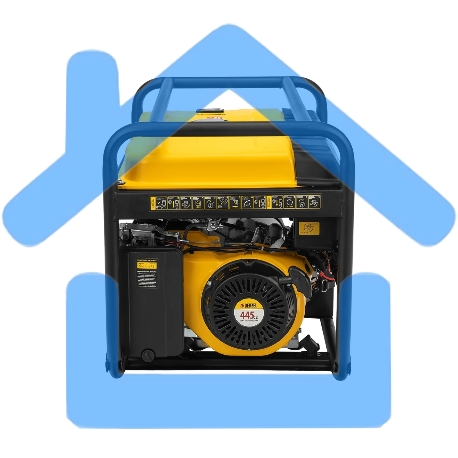 Электрогенератор бензиновый Denzel PS 80 EA, 8 кВт, 85 дБ, 90 кг-28