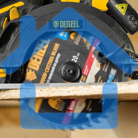 Пильный диск по дереву Denzel ф185 х 20 мм, 40 зубьев 733317-3