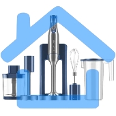 Блендер погружной Redmond BH402 1800Вт, синий