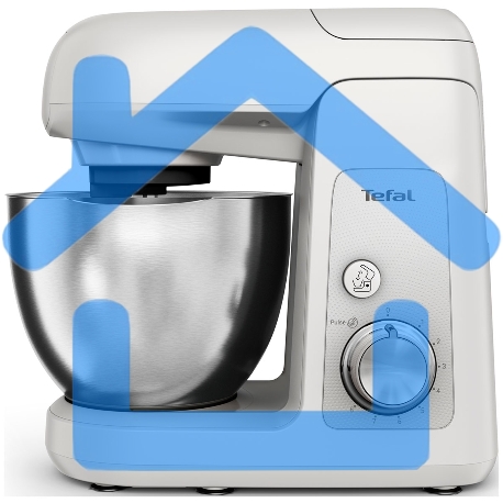 Кухонная машина Tefal Bake Partner QB520B38, серый/серебристый