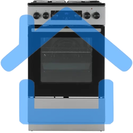 Плита комбинированная Gorenje GK5C60SJ серый, конфорок 4 газовых, духовка 62 л, 50 см x 85 см x 59.4 см-9