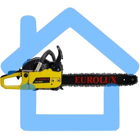 Бензопила Eurolux GS-4518 черный/желтый 70/6/25-2
