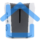 Тостер Vitek VT-7166 (MC) белый/серый