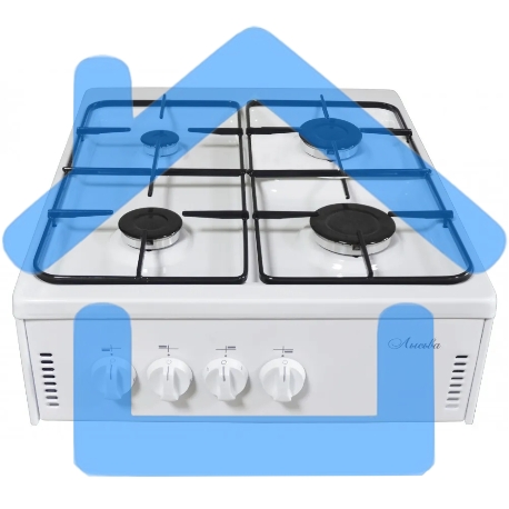 Настольная плита ЛЫСЬВА ПГН 41М белая