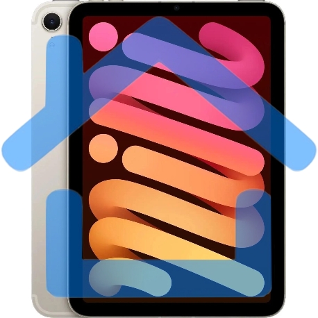 Планшет Apple iPad mini 2024 Wi-Fi + Cellular A2995, 8Gb, 128Gb, LTE, 5G, iOS, сияющая звезда