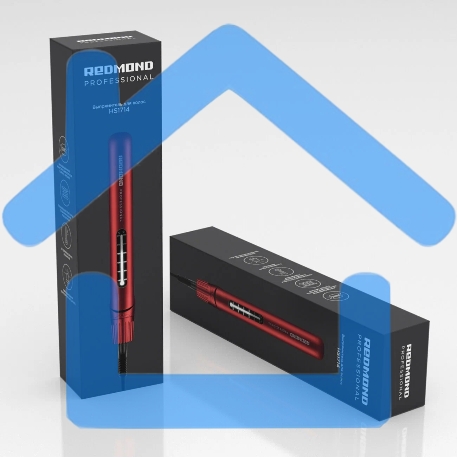 Выпрямитель Redmond HS1714 55 Вт, до 230 °С, красный-2