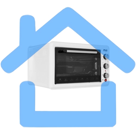 Мини печь MIU MO-40002KW (белая)-1