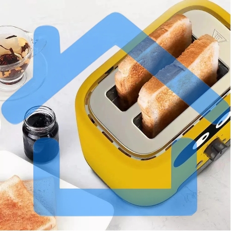 Тостер Kitfort КТ-4093-1 870Вт желтый-5