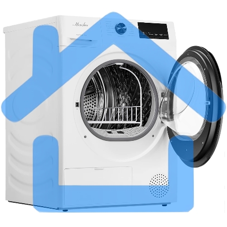 Сушильная машина MONSHER MDM 660 Blanc белый, 9 кг, сушка - тепловой насос, программ - 15, 60 x 85 x 68.5 см-16