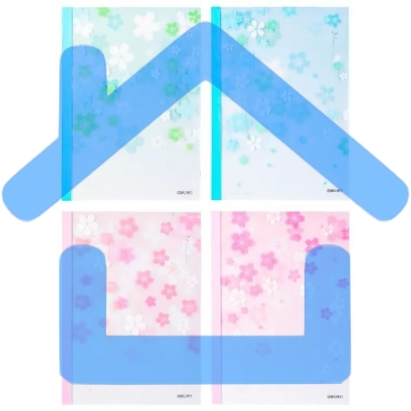 Тетрадь Deli SAKURA WPA5,40, A5, 40 листов, линейка, ассорти-1