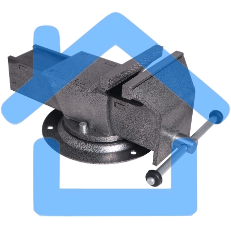 Тиски КАЛИБР ТПСН-150ИС (150мм, стальные) 79692-4