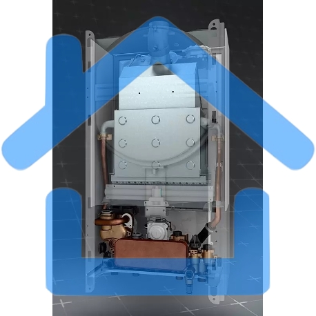 Котел газовый настенный компактный BAXI ECO-4S 1.24 F-2