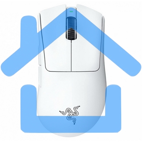 Мышь беспроводная/проводная Razer DeathAdder V3 Pro белый, 30000 dpi, радиоканал, USB, кнопки - 5