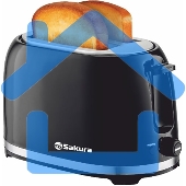 Тостер Sakura SA-7610BK 850Вт черный