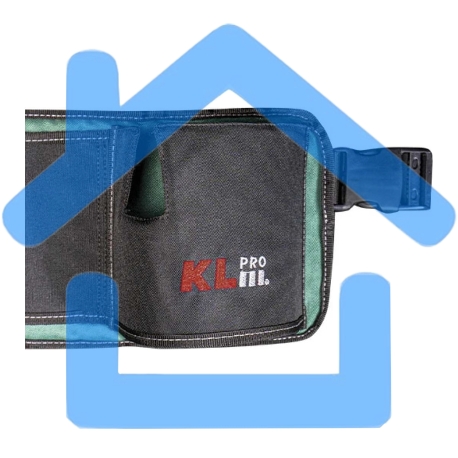 Профессиональная поясная сумка для шуруповерта и удлинителя KLPRO KLTCT02-MA-1