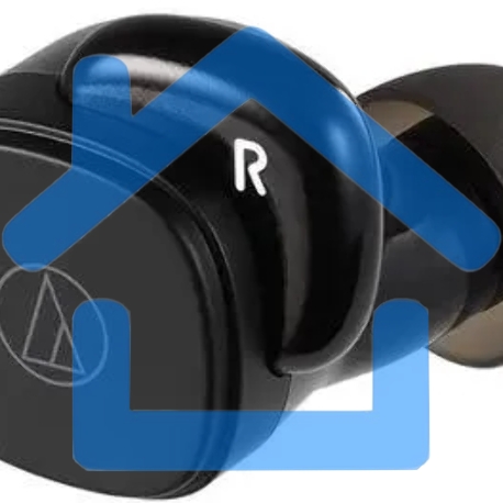 Наушники внутриканальные Audio-Technica ATH-SQ1TW черный беспроводные bluetooth в ушной раковине (80001872)-1