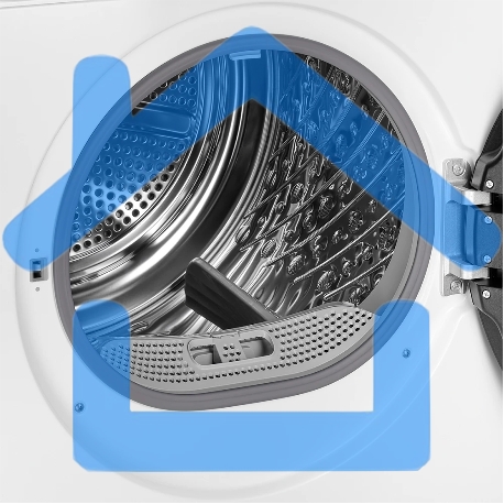 Сушильная машина MONSHER MDM 660 Blanc белый, 9 кг, сушка - тепловой насос, программ - 15, 60 x 85 x 68.5 см-20