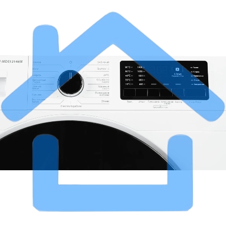 Стиральная машина Kraft KF-MDS12146W белый, загрузка фронтальная 12 кг, 1400 об/мин., класс: А+++-8