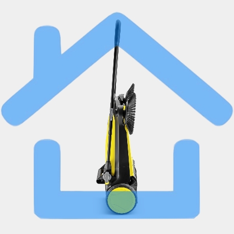 Подметальная машина ручная Karcher S 4 20 л, 1800 м²/ч-6