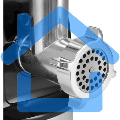 Мясорубка Rondell RDE-1458 стальной-7