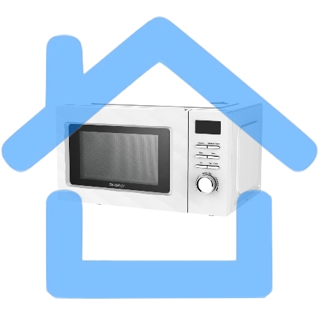 Микроволновая печь ENERGY EMW-20707EG белый, 20 л, 700 Вт, переключатели - поворотный механизм/кнопки-1