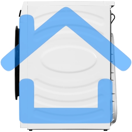 Сушильная машина MONSHER MDM 660 Blanc белый, 9 кг, сушка - тепловой насос, программ - 15, 60 x 85 x 68.5 см-23