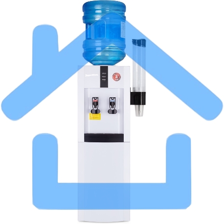 Кулер Aqua Work 16LR напольный компрессорный белый/черный-2