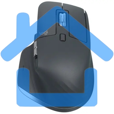 Мышь беспроводная Logitech MX Master 3s графитовый, 8000 dpi, радиоканал, Bluetooth, USB, кнопки - 7