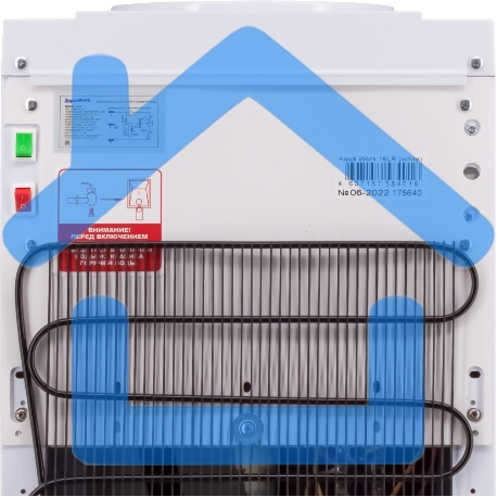 Кулер Aqua Work 16LR напольный компрессорный белый/черный-3