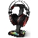 Держатель для наушников Headphone stand Genius GX-UH100, RGB, USB-A x2 / USB-C x2, USB 2.0