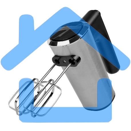 Миксер Centek CT-1101 черный/серебристый-2