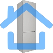 Холодильник Indesit ITR 4200 W белый двухкамерный 247/78л морозилка снизу