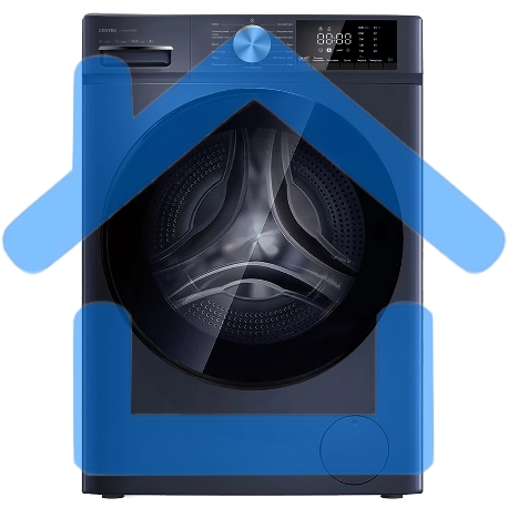 Стирально-сушильная машина Centek CT-1954 серый, загрузка фронтальная 8 кг, 1400 об/мин., класс: А+++-4