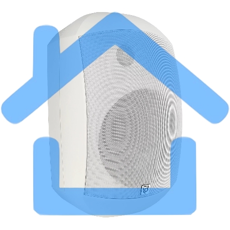 Акустическая система Intrend [ITSPK-MSK6-W] двухполосная, корпусная: 6