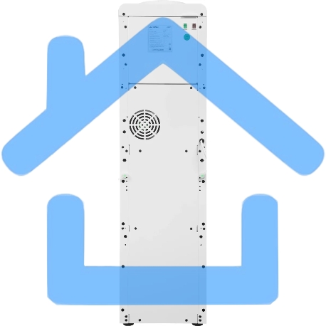 Кулер Hyundai H-WD4231E напольный электронный белый-8