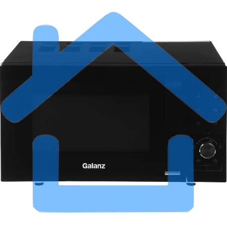 Микроволновая печь Galanz MOS-2402FDB черный, 20 л, 800 Вт, переключатели - кнопки/поворотный механизм