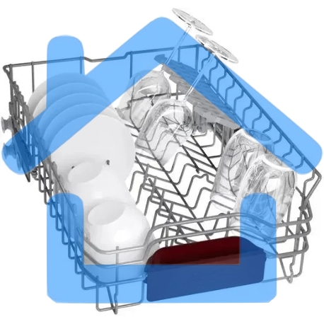 Встраиваемая посудомоечная машина NEFF S855EMX16E, серебристый, 44.8 см, 10 компл., 44 дБ, класс A-4