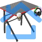 Стол Defender GAMING ASSASSIN черный