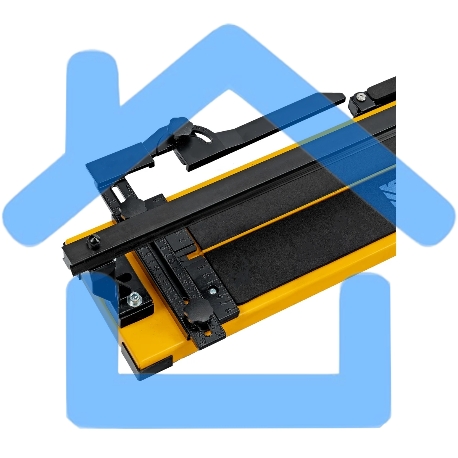 Плиткорез рельсовый 1000х16мм, каретка на подш., стальная станина, усил. рукоятка-пенал Denzel-8