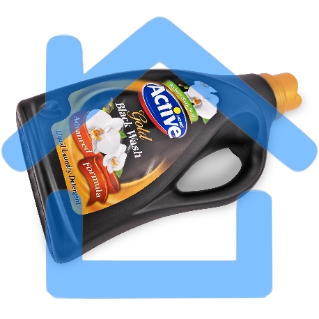 Гель для стирки ACTIVE для темного белья 2500 мл. Золото (511601021)-3