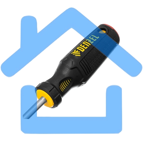 Отвертка Denzel PH3х150 мм, S2, 3к рукоятка-4